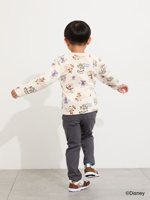 Samansa Mos2 Lagom「【Disney】ズートピア/総柄プリントロンT」|Tシャツ・カットソー|
