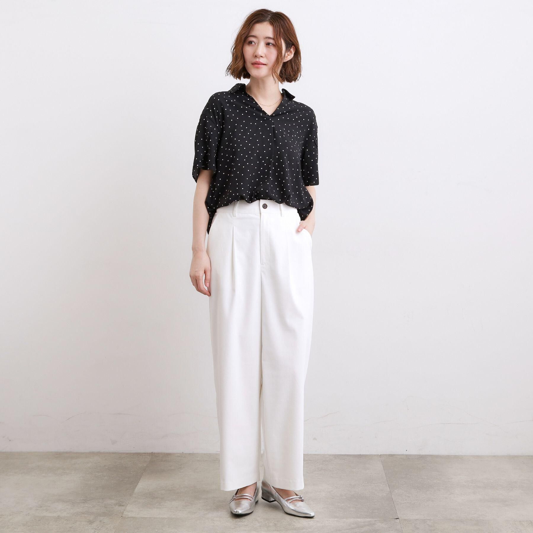grove「【白でも透けにくい・多機能】ワイドパンツ」|その他|
