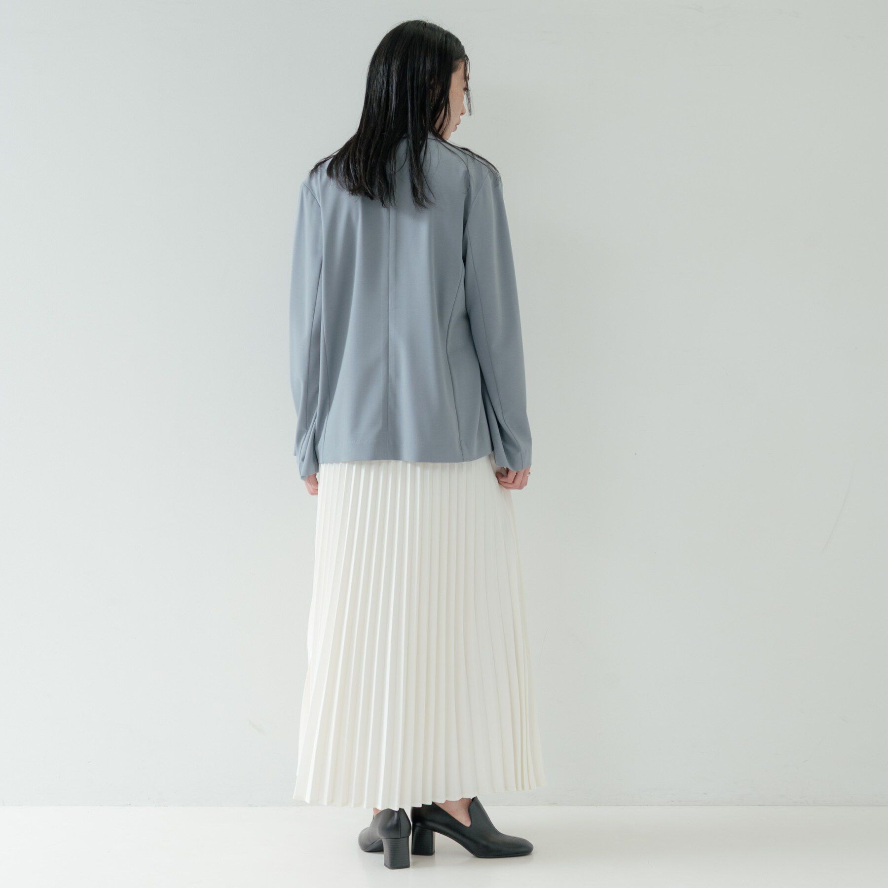 GALLEST「Comfy SET UP｜ダブルブレストイージージャケット【セットアップ対応／通勤／カセット服／接触」|テーラードジャケット|