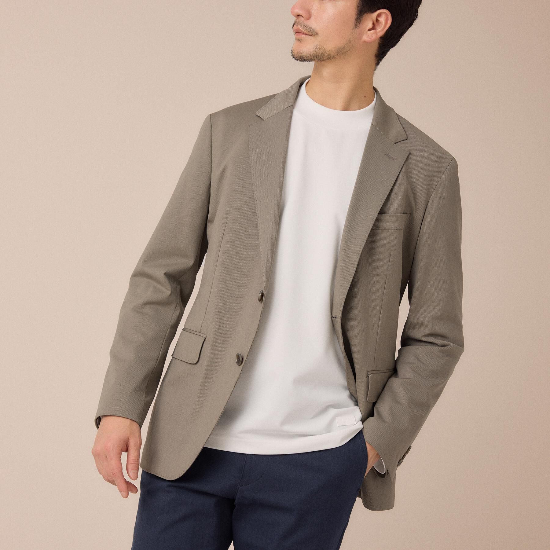 TAKEO KIKUCHI「ハイゲージ モックネックＴシャツ」|Tシャツ・カットソー|