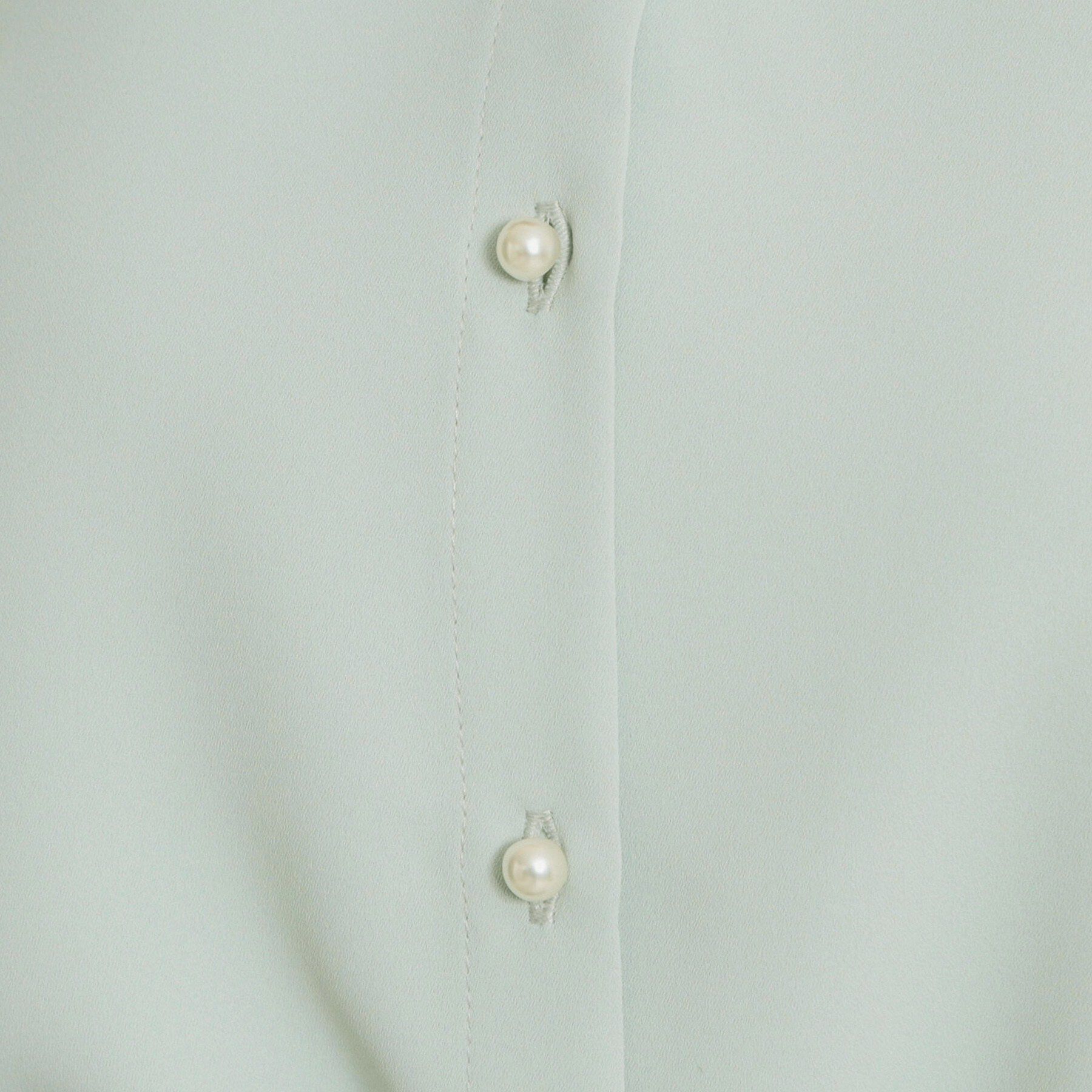 Couture broach「【通勤・洗える】配色ダブルカラー ブラウス」|シャツ・ブラウス|
