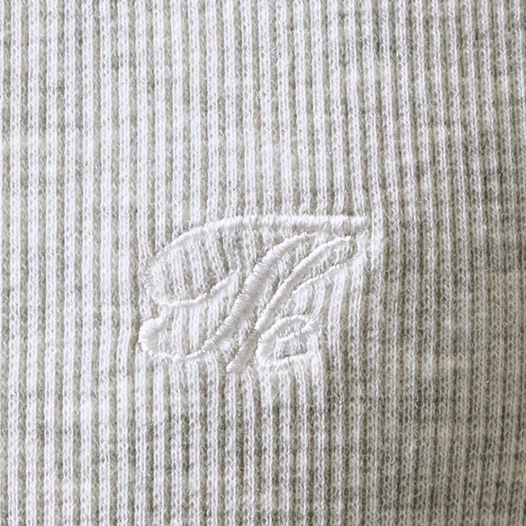 THE SHOP TK「ヘンリーネック ワンポイント刺繍トップス」|Tシャツ・カットソー|