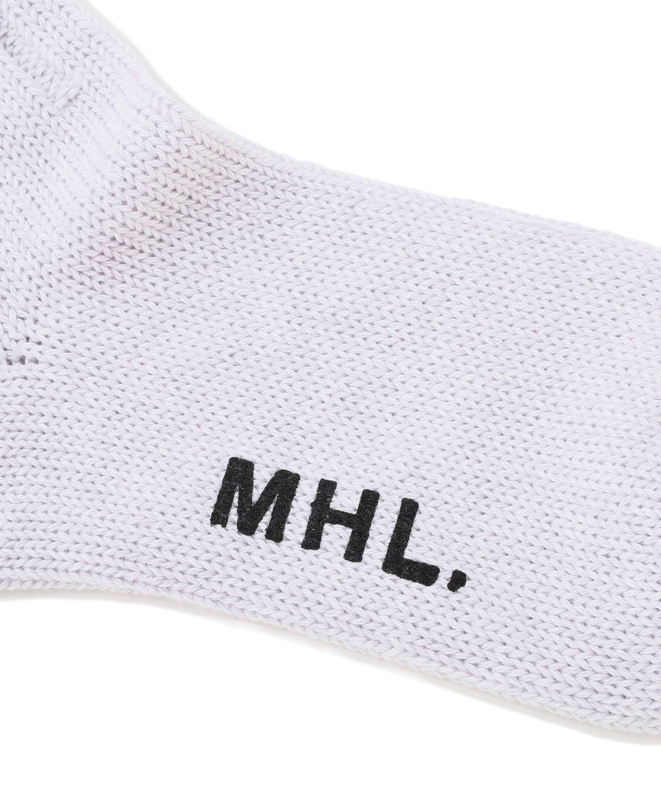 MHL.「WOMEN TIPPED COTTON RIB SOCKS」|ソックス|