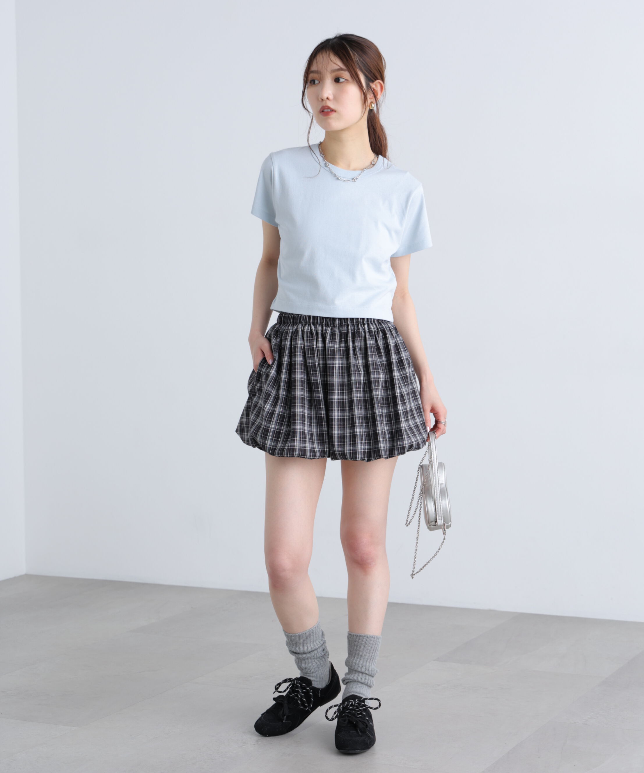  「USAコットンクルーネックTシャツ」|Tシャツ・カットソー|
