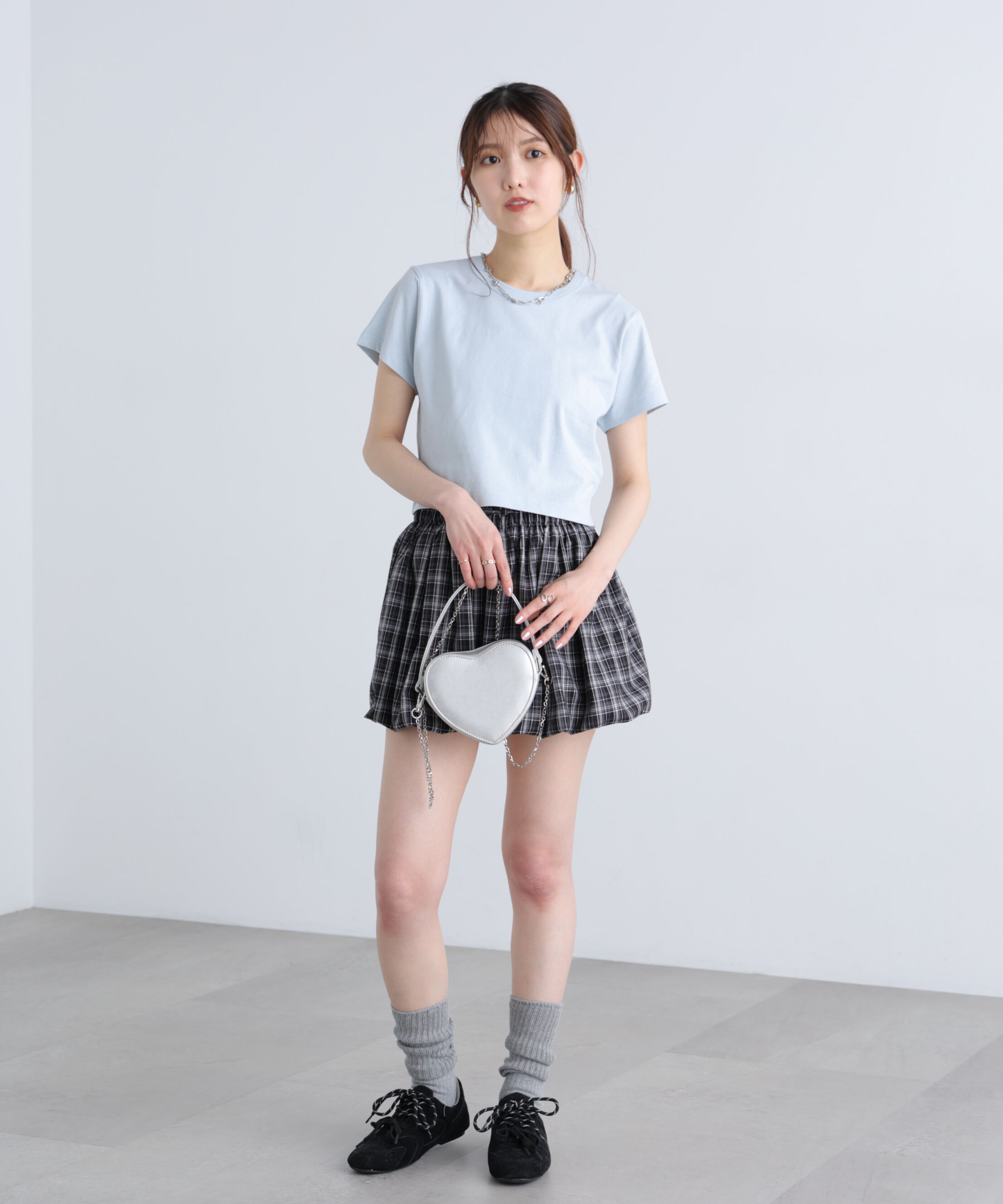  「USAコットンクルーネックTシャツ」|Tシャツ・カットソー|