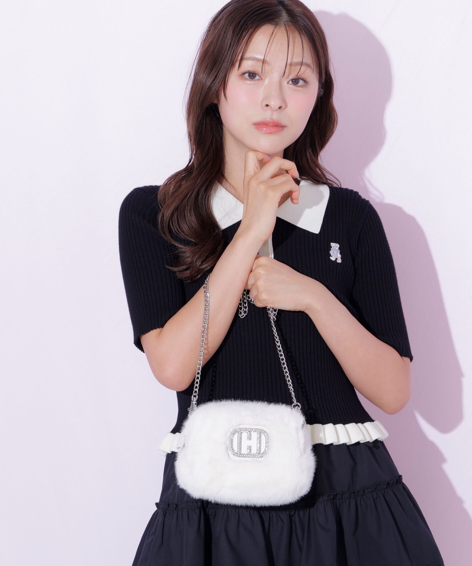  「Wink J フェイクファーポシェット」|その他|