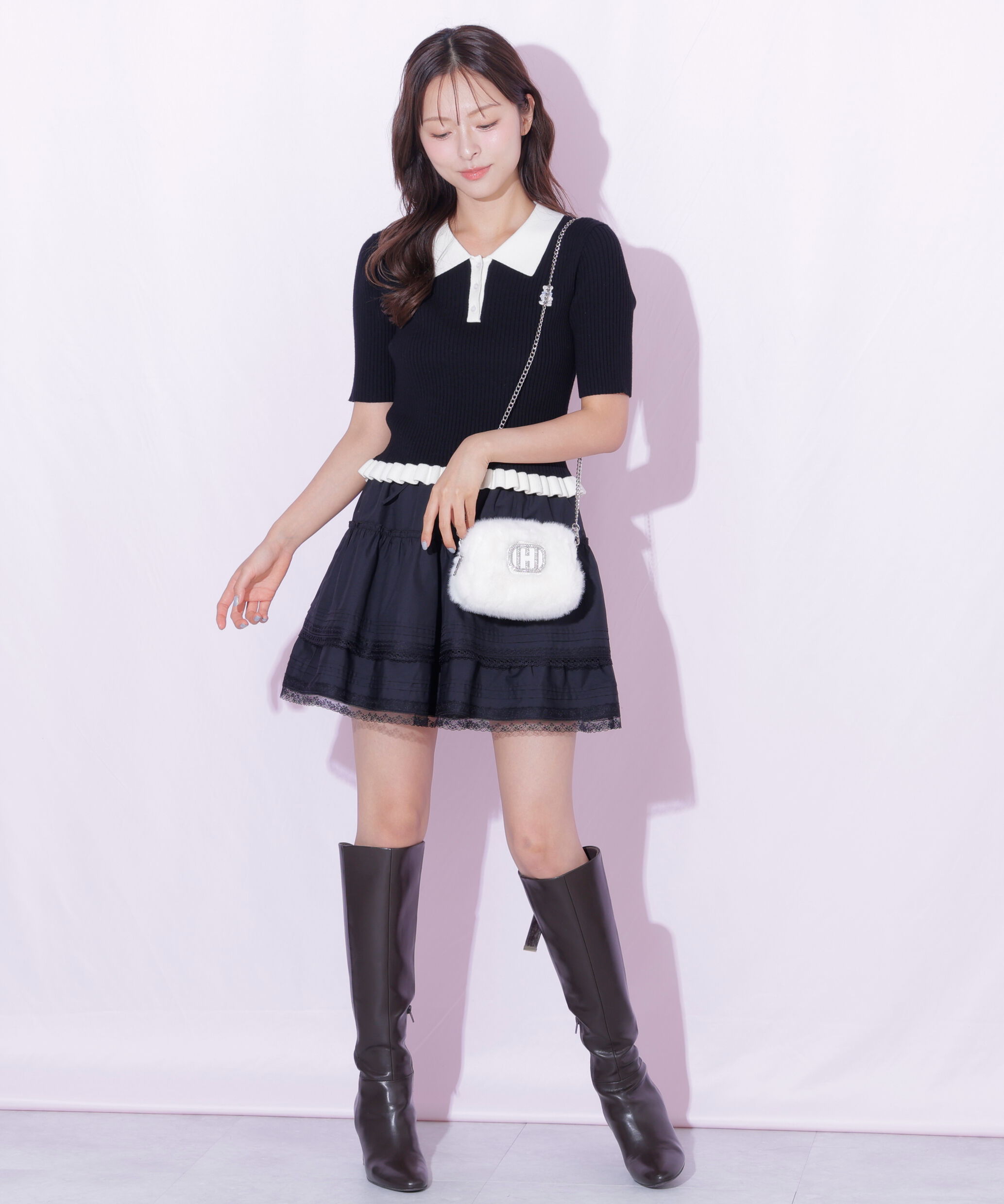  「Wink J フェイクファーポシェット」|その他|