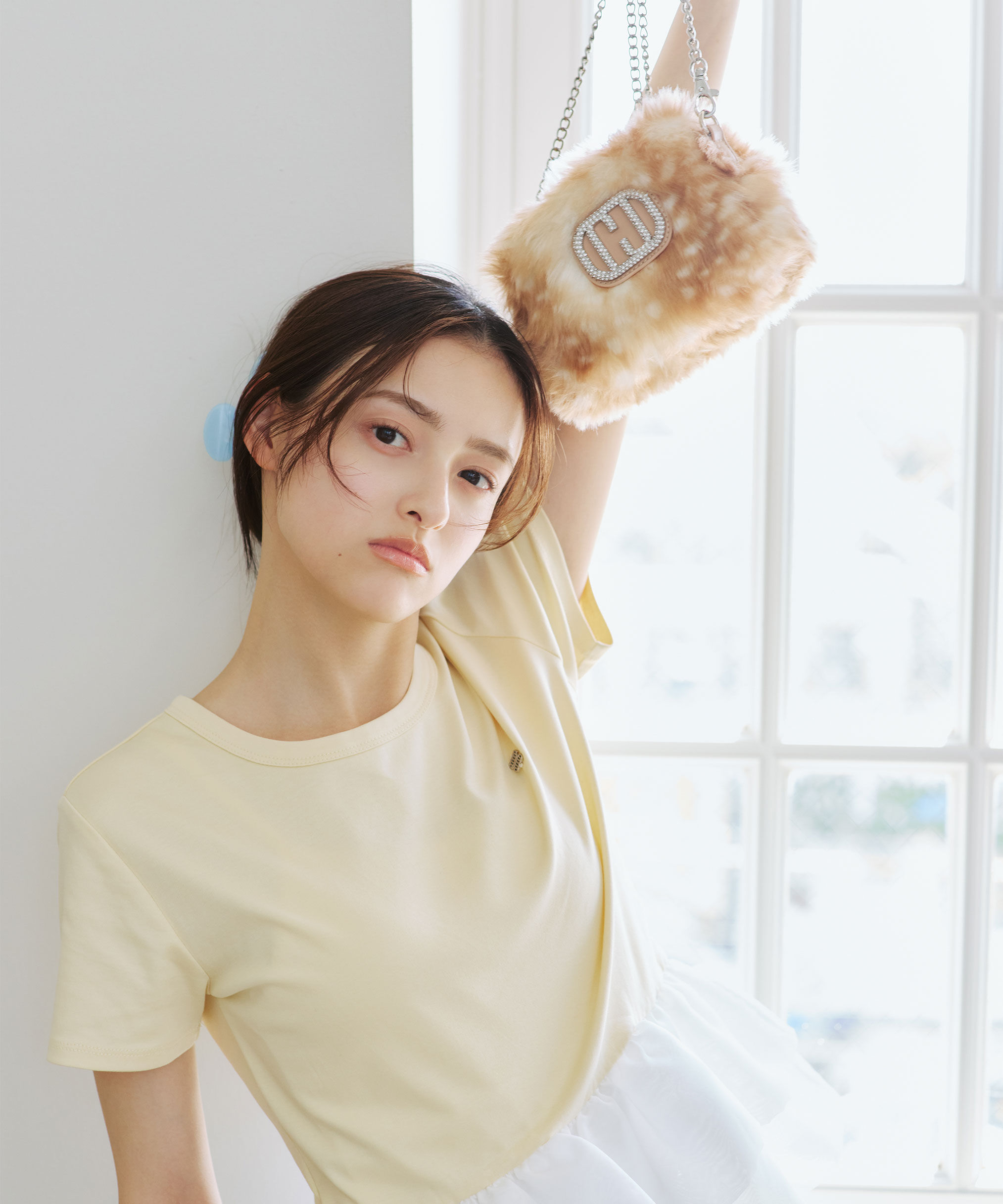  「Wink J フェイクファーポシェット」|その他|
