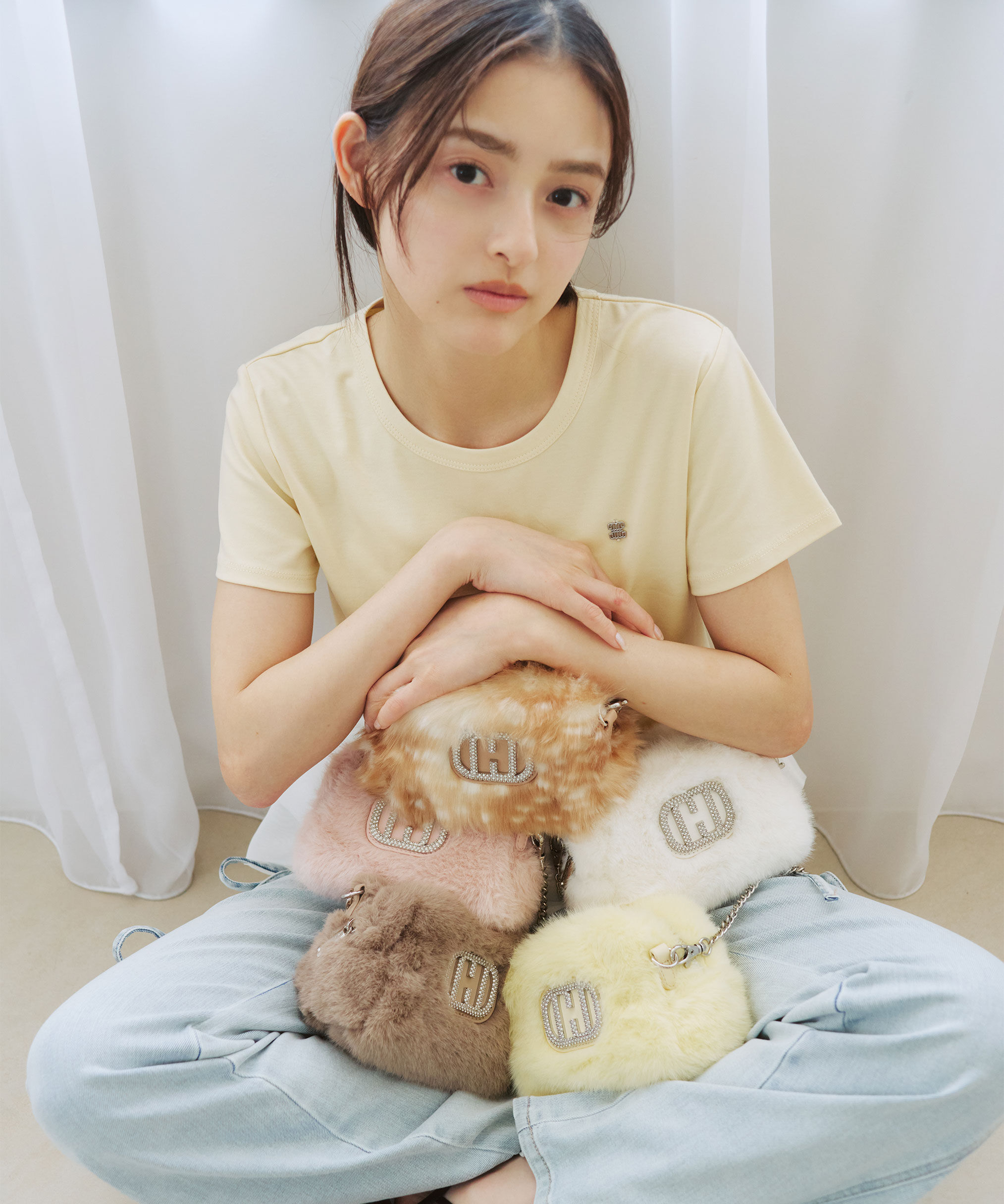  「Wink J フェイクファーポシェット」|その他|