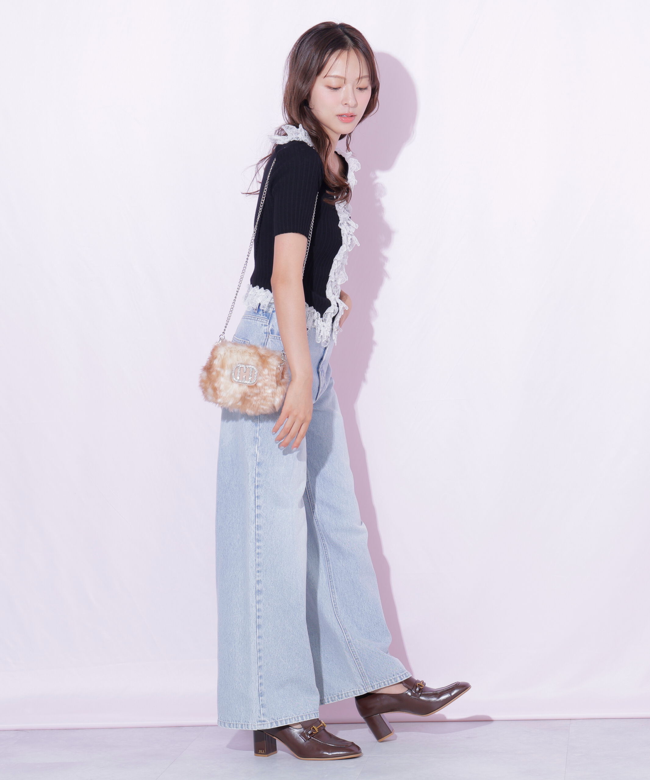  「Wink J フェイクファーポシェット」|その他|