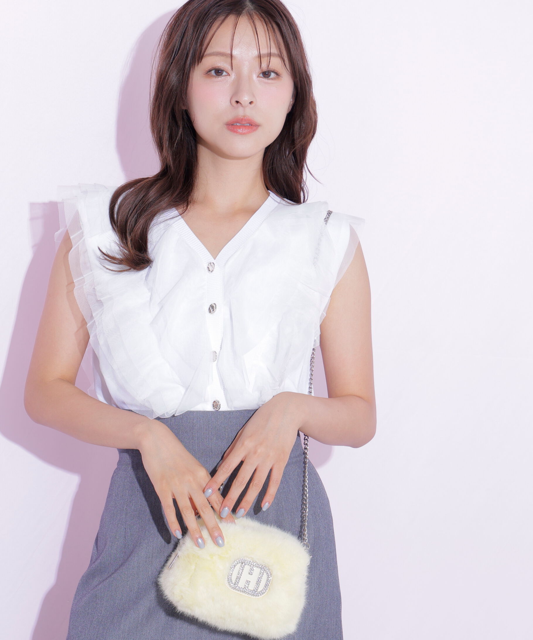  「Wink J フェイクファーポシェット」|その他|