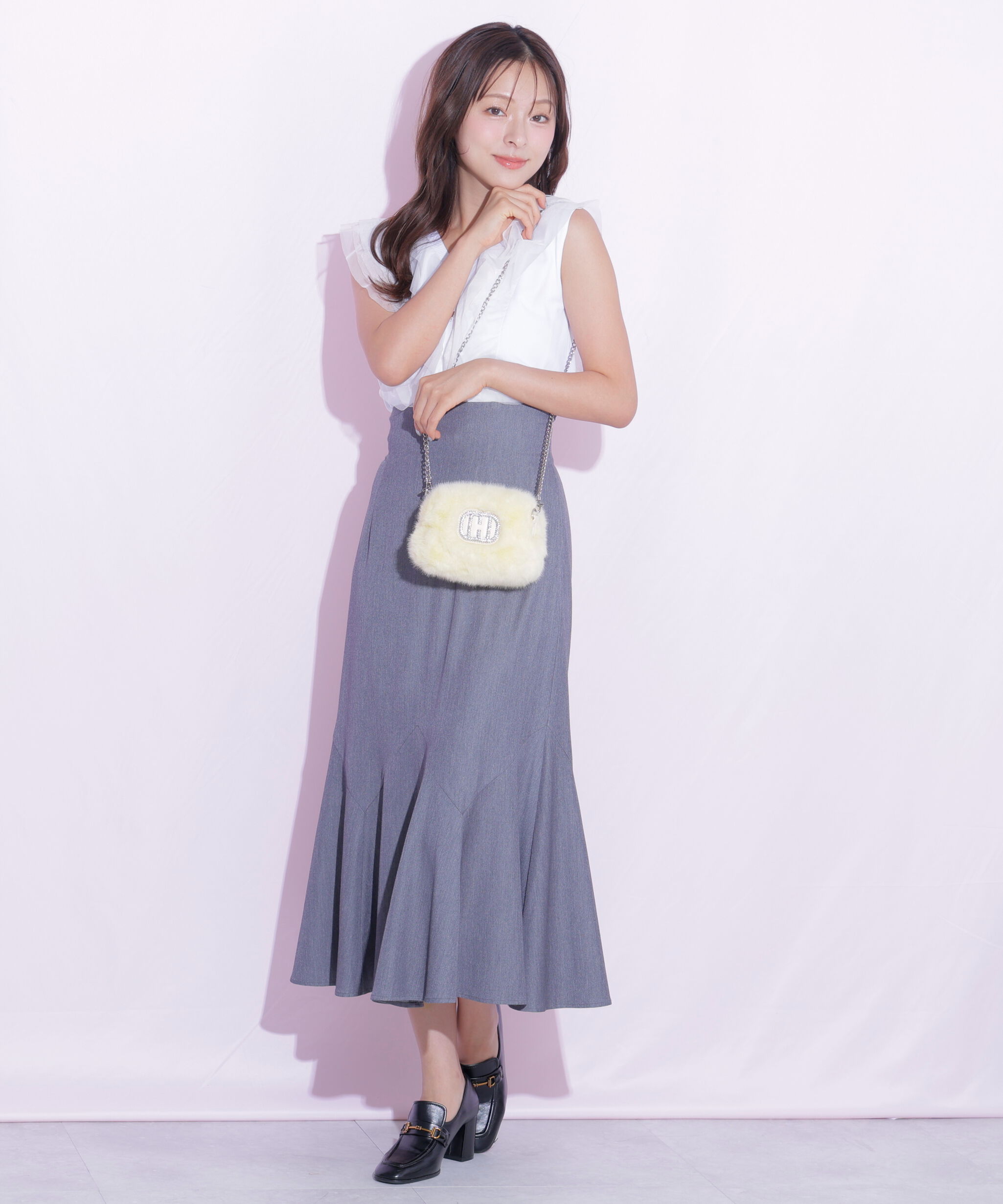  「Wink J フェイクファーポシェット」|その他|