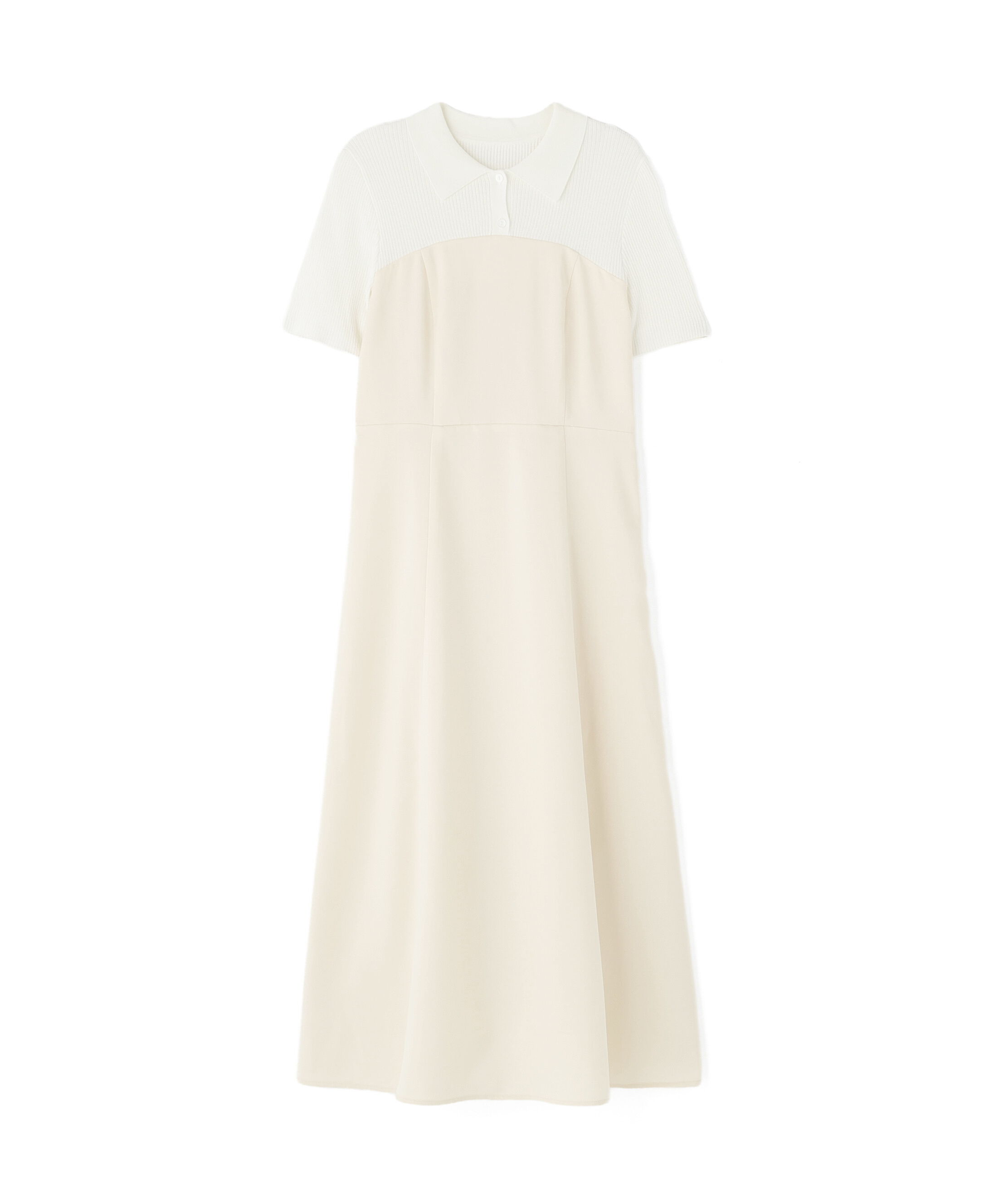 PROPORTION BODY DRESSING「ポロカラードッキングワンピース 26SS」|ワンピース|
