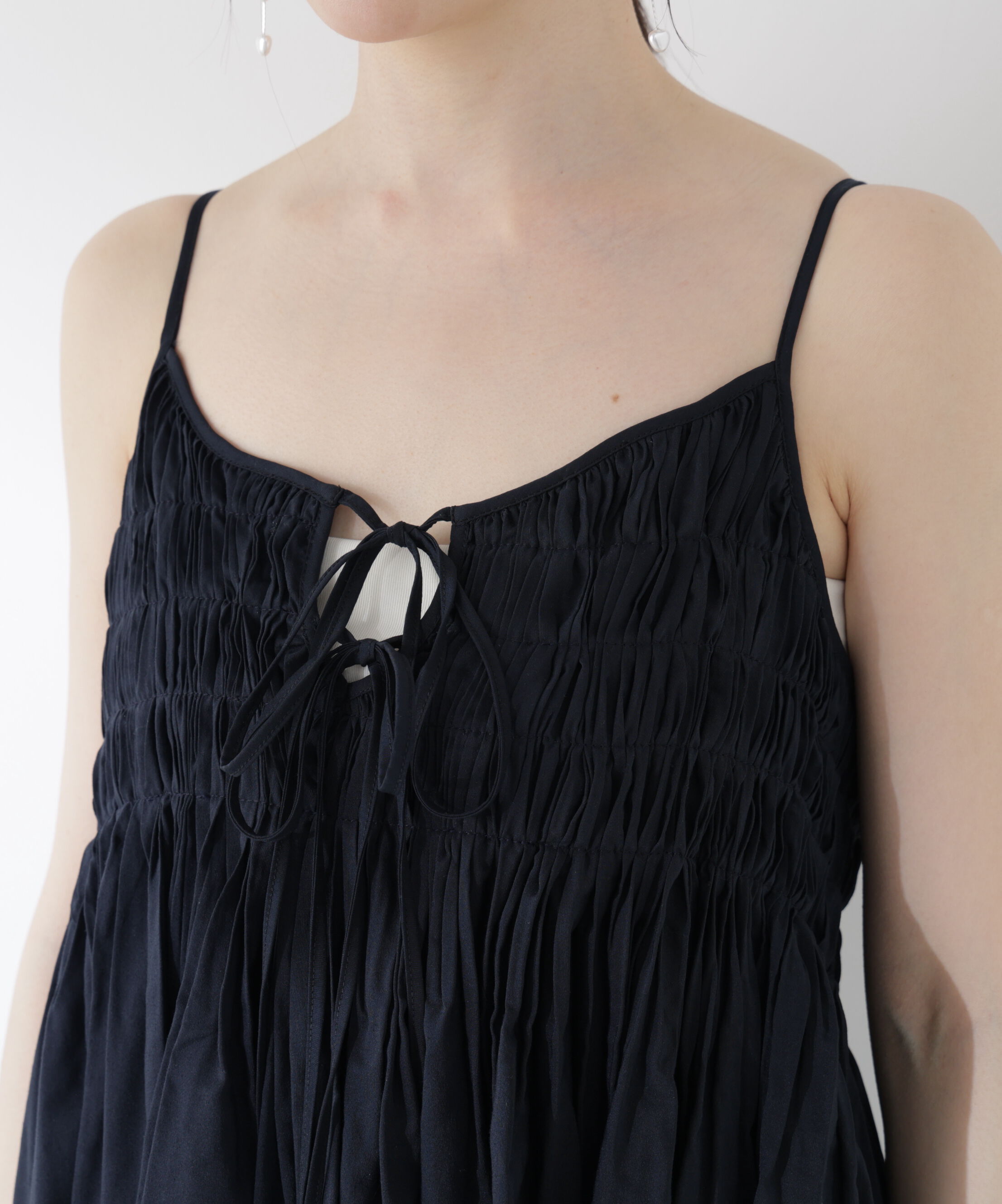 PROPORTION BODY DRESSING「〈a/mie〉タックキャミワンピース26SS」|ワンピース|