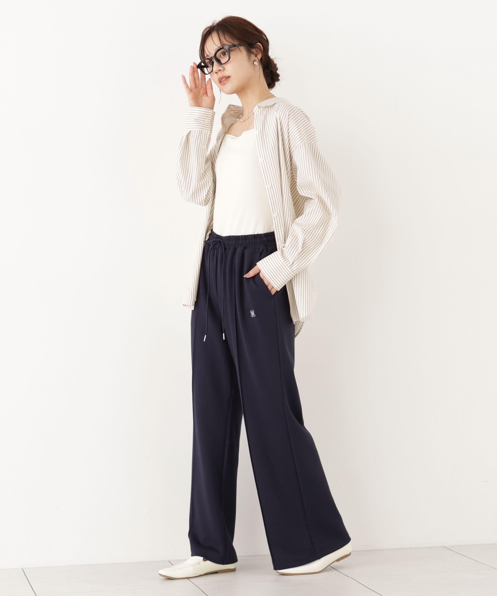 PROPORTION BODY DRESSING「＜a/mie＞カットイージーパンツ」|その他|