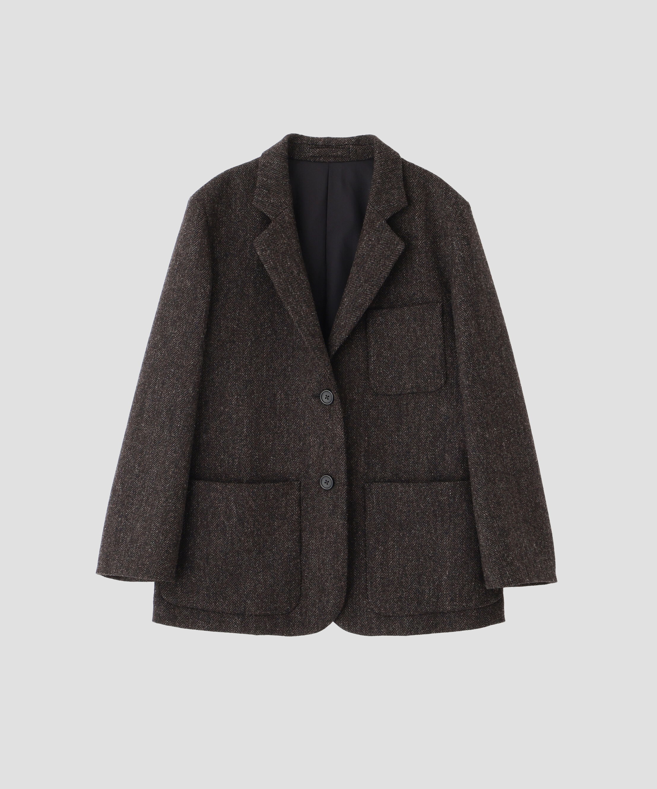  「BROKEN WOOL HERRINGBONE JACKET」|その他|