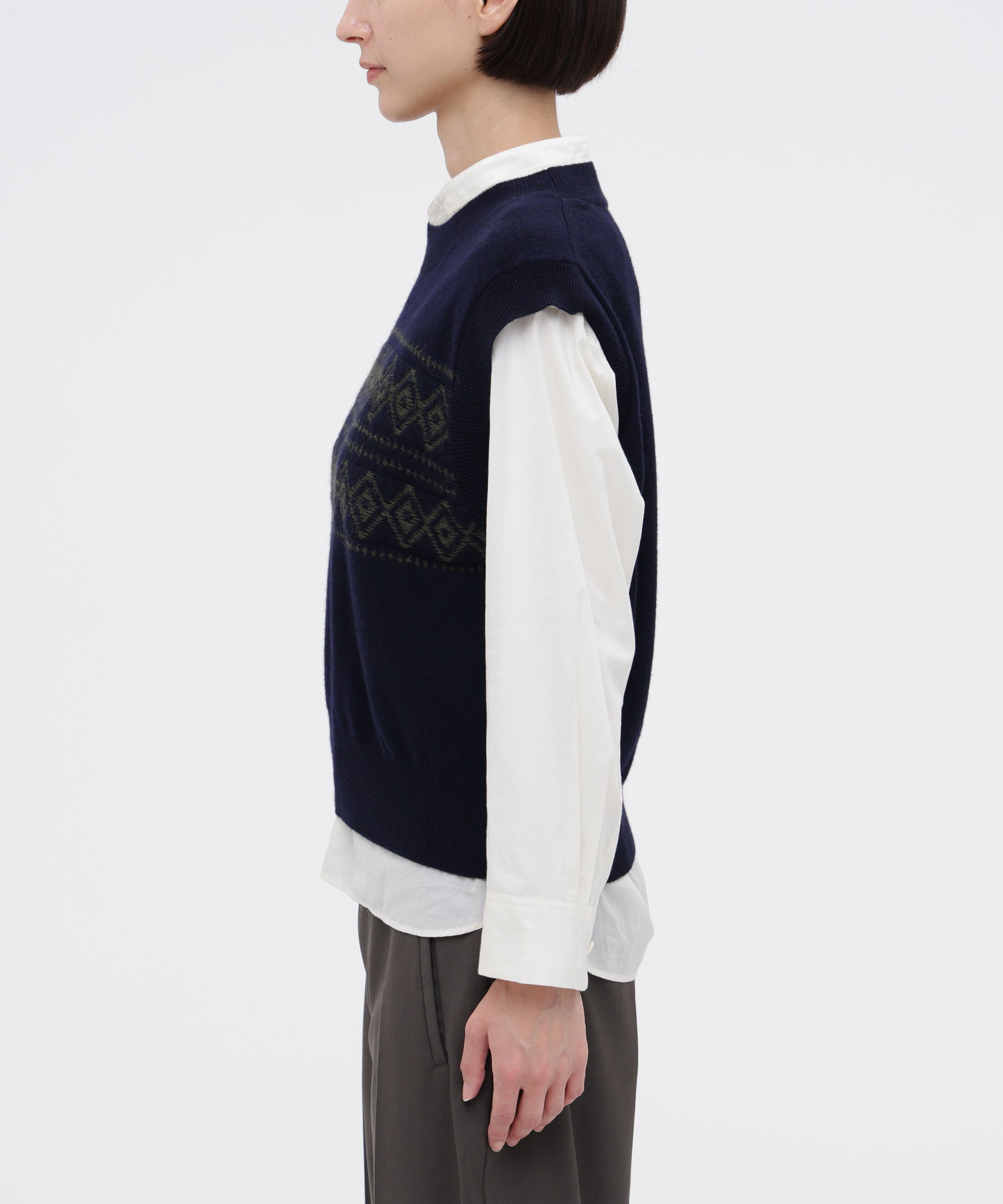  「WOOL ALPACA FAIRISLE KNITWEAR」|ニット・セーター|