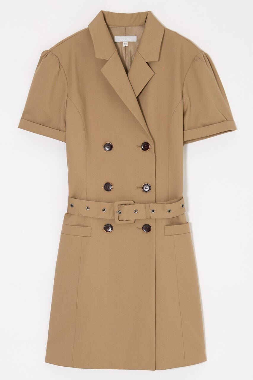 MOUSSY「DOUBLE BREASTED BLAZER MINI ワンピース」|ワンピース|