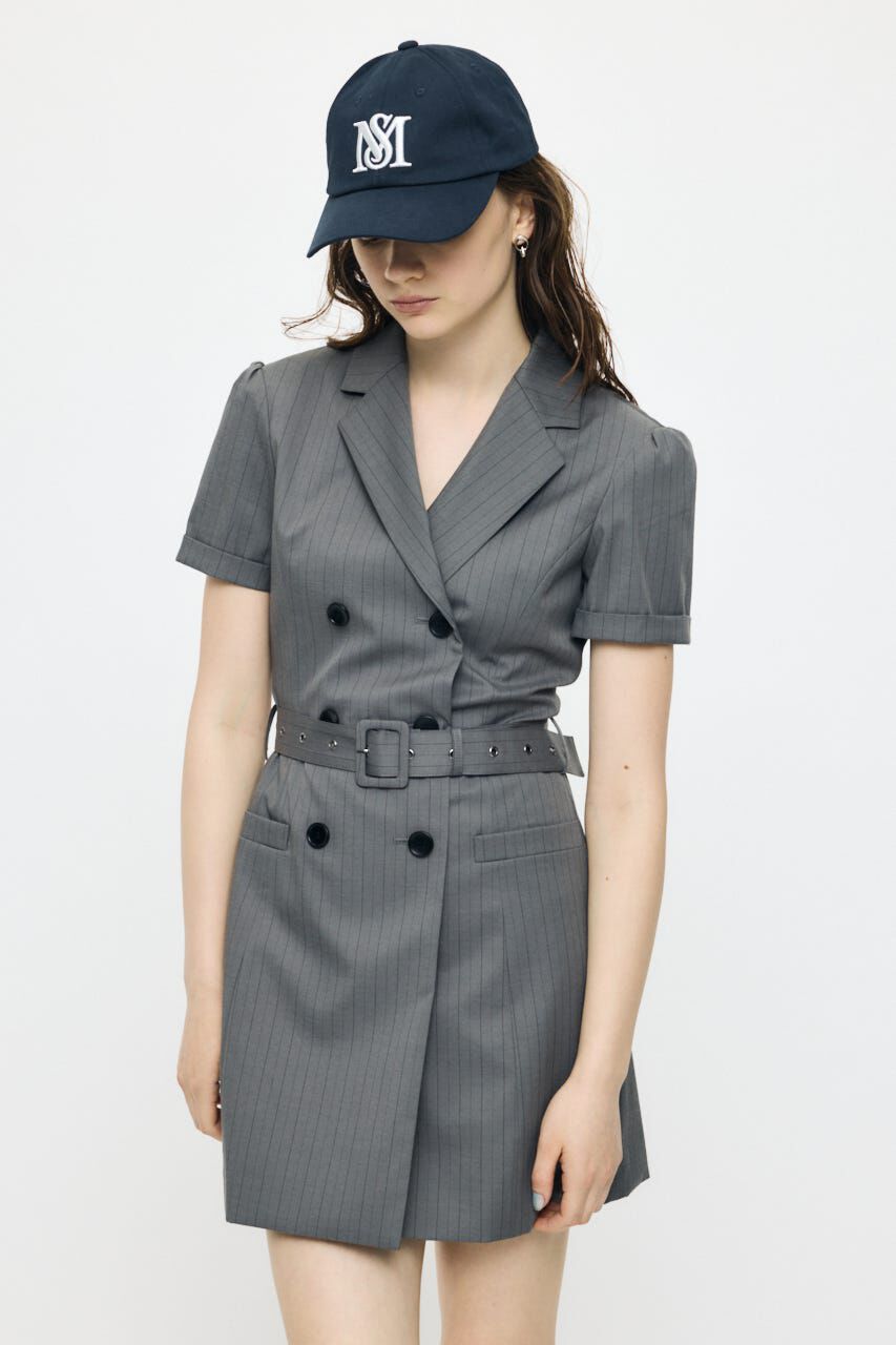 MOUSSY「DOUBLE BREASTED BLAZER MINI ワンピース」|ワンピース|