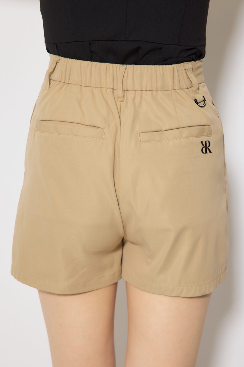 rienda「ダブルタックベーシックショートパンツ」|その他|