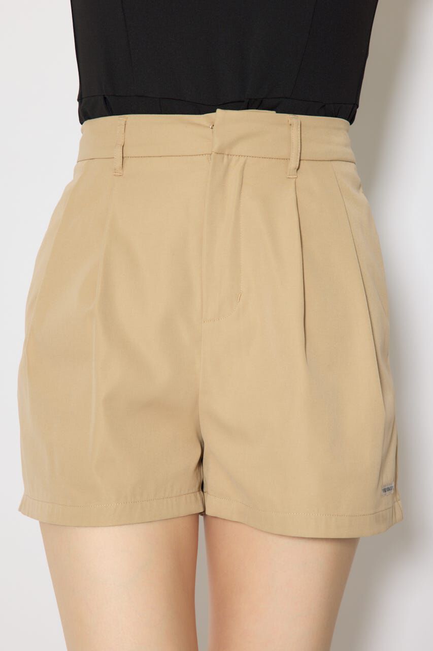 rienda「ダブルタックベーシックショートパンツ」|その他|
