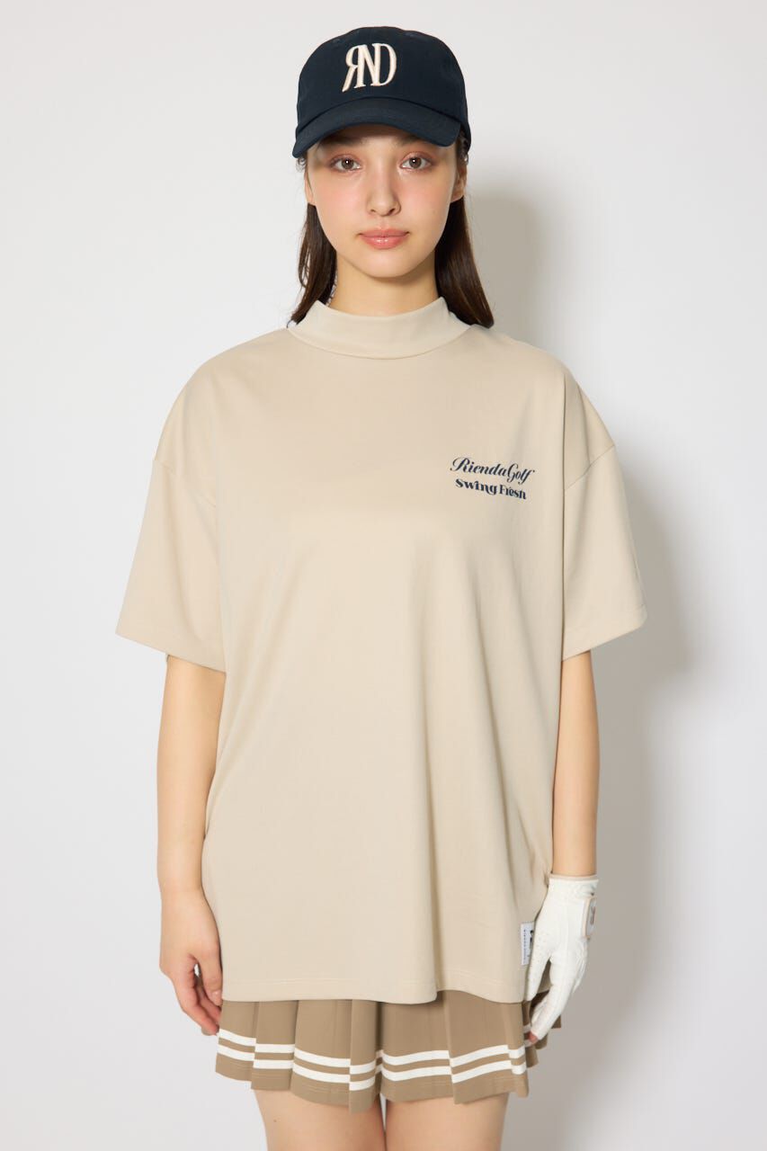 rienda「ユニセックスモックネックTシャツ」|Tシャツ・カットソー|