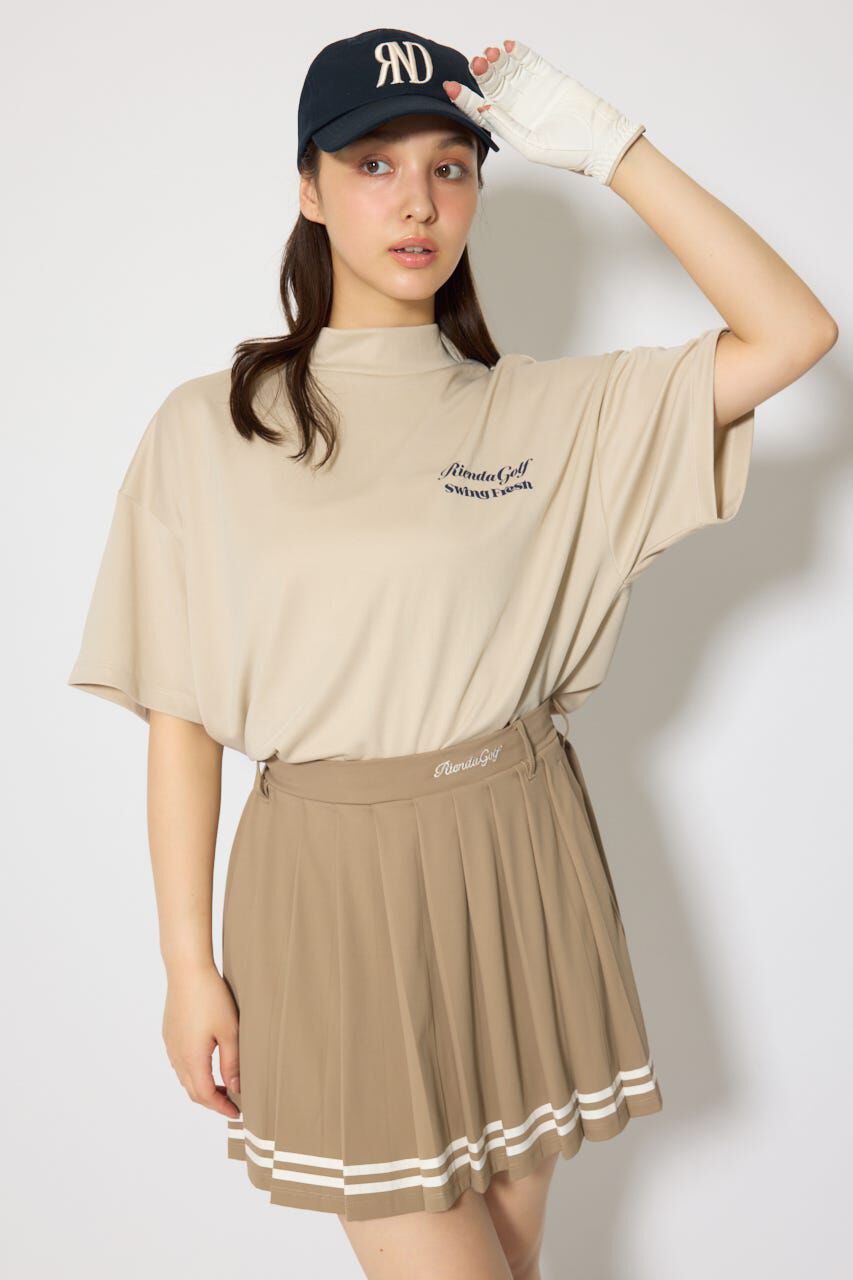 rienda「ユニセックスモックネックTシャツ」|Tシャツ・カットソー|