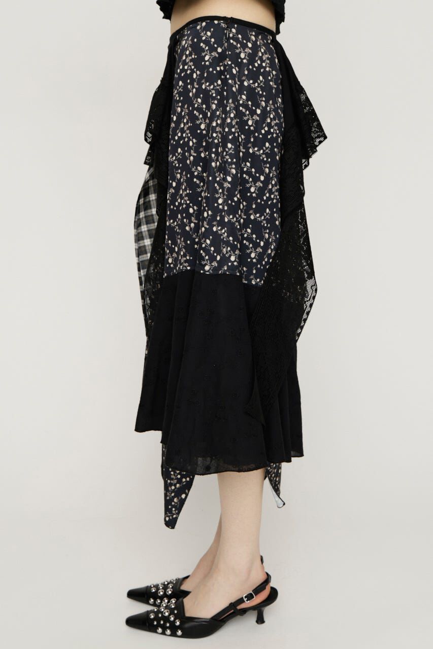 SLY「REMAKE COTTON LACE スカート」|スカート|