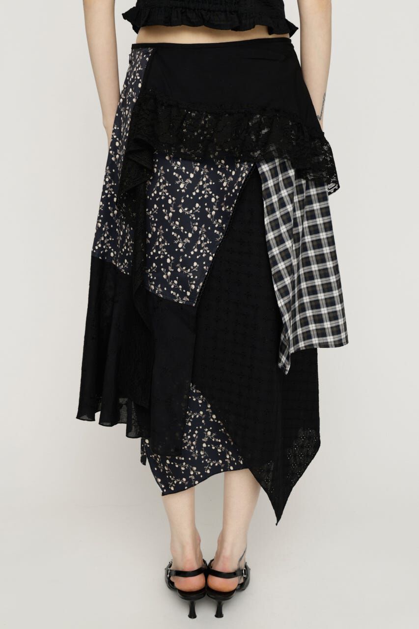SLY「REMAKE COTTON LACE スカート」|スカート|
