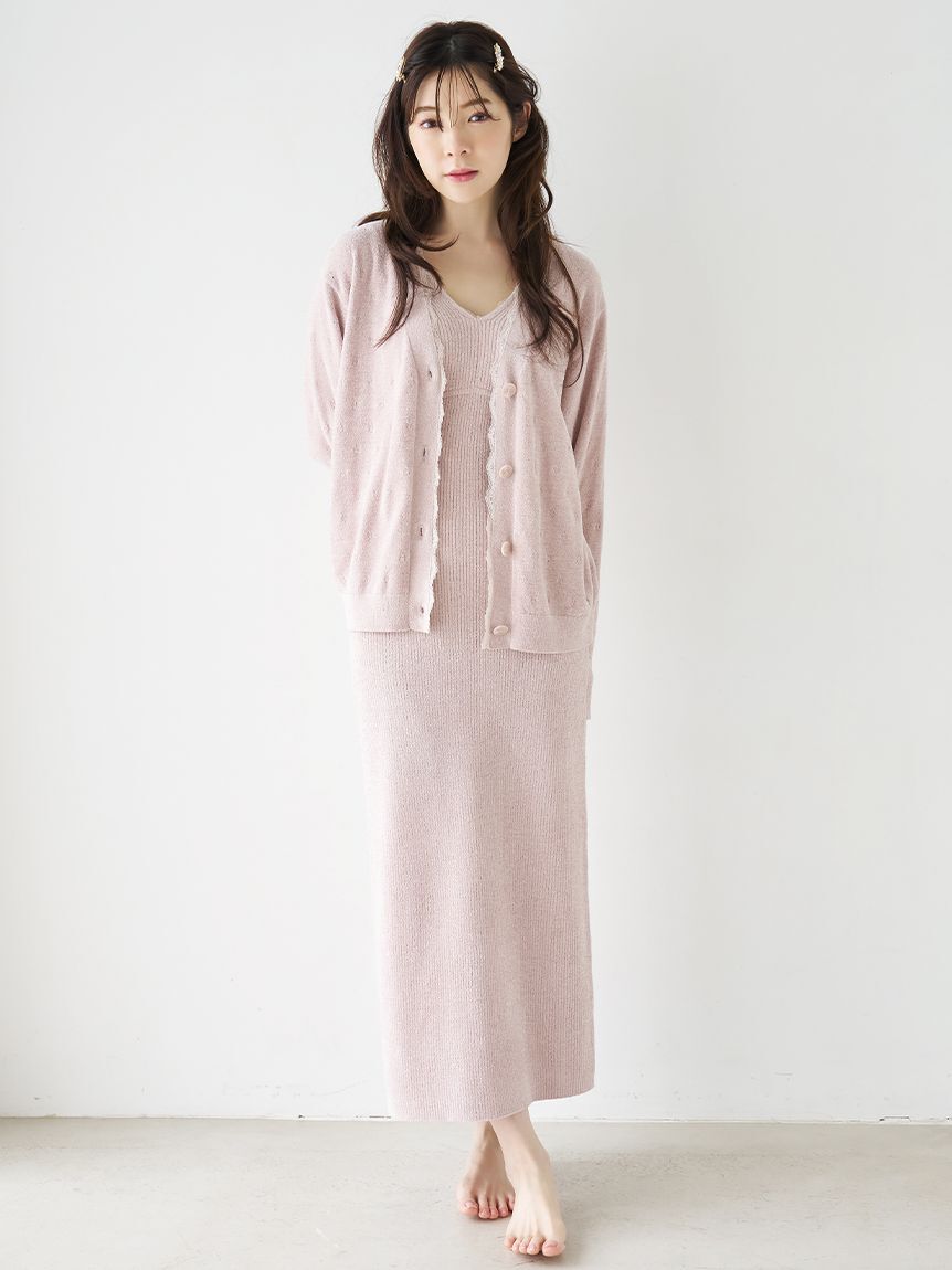 SNIDEL HOME「【イフミック(R)】カップインニットワンピース」|ルームウェア|