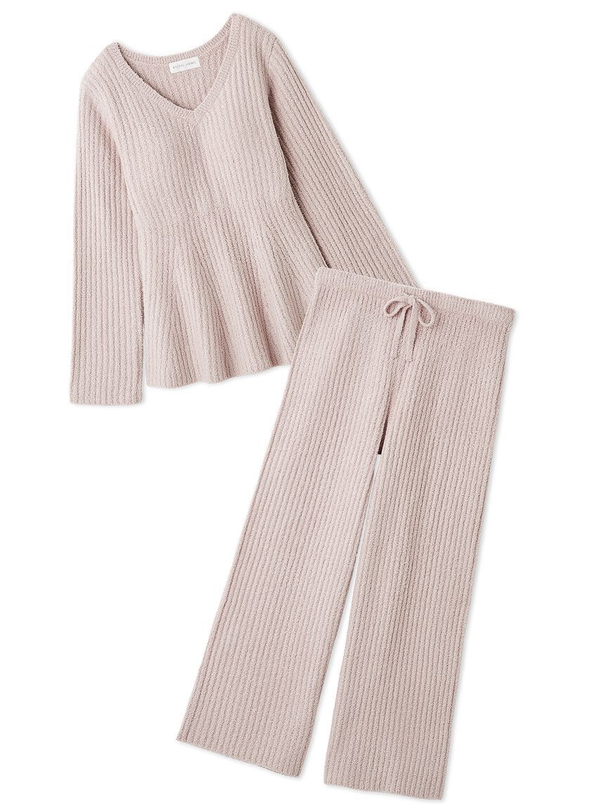 SNIDEL HOME「【イフミック(R)】ペプラムセットアップ」|ルームウェア|