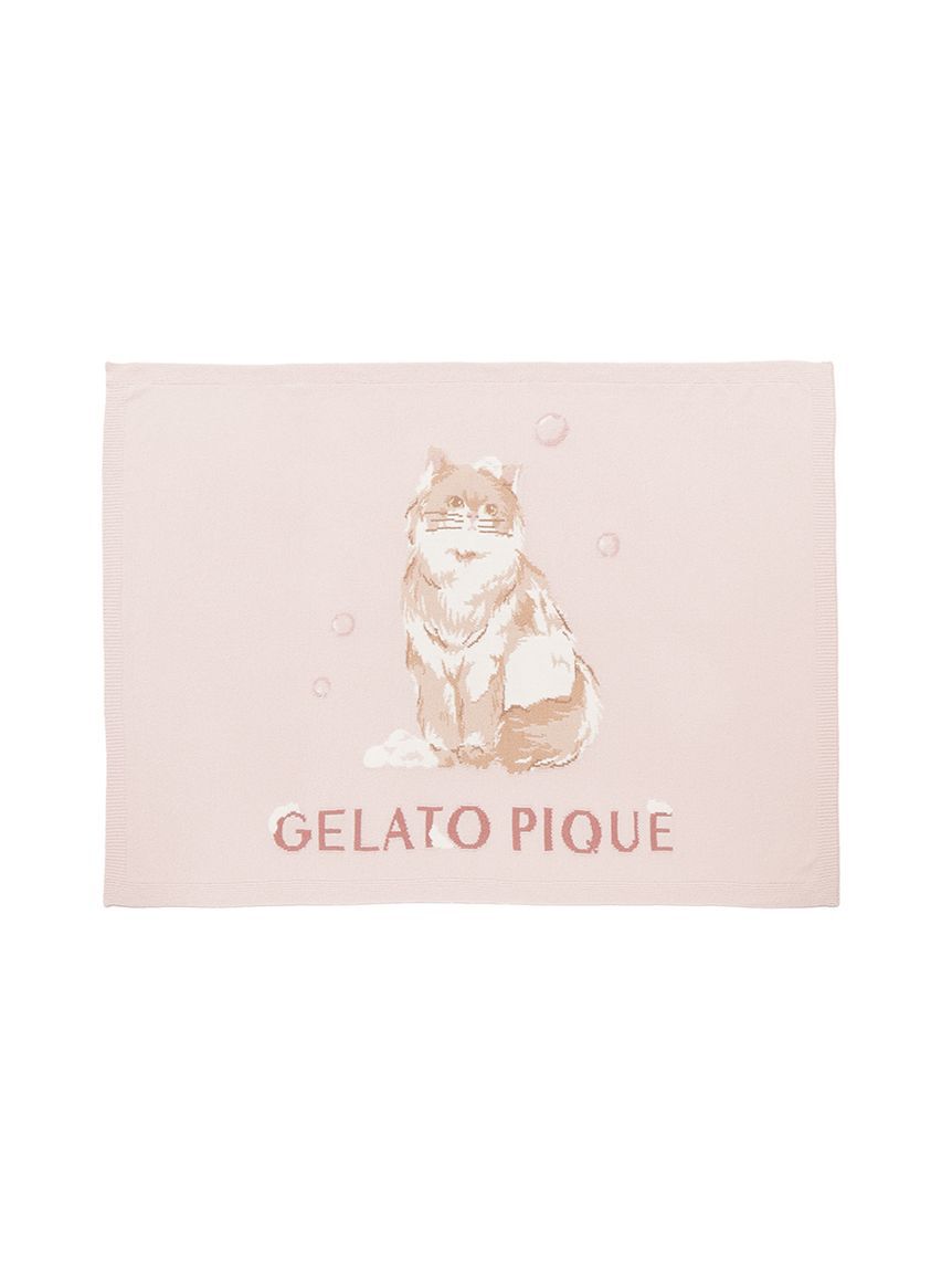 gelato pique「バスタイムCATブランケット」|ブランケット|