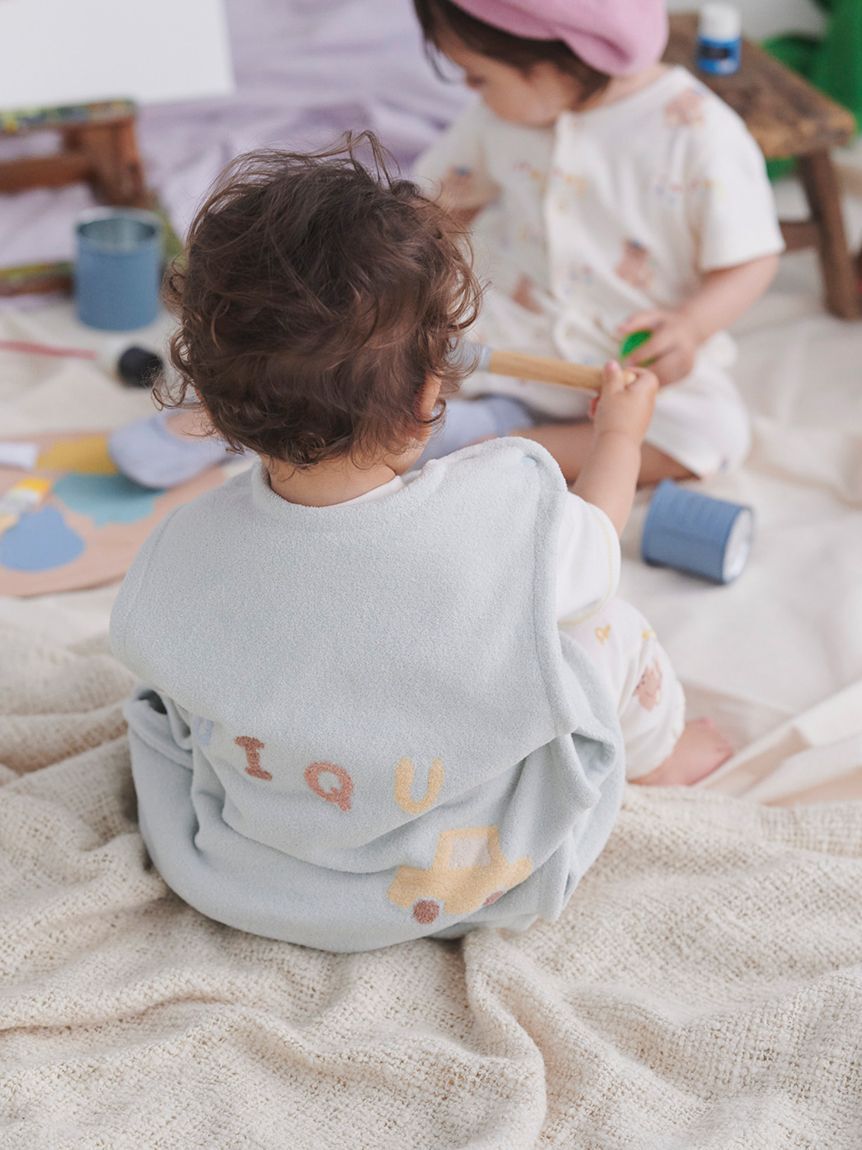 GELATO PIQUE KIDS & BABY「【BABY】エアリーモコドローイングベアスリーパー」|その他ベビー用品|