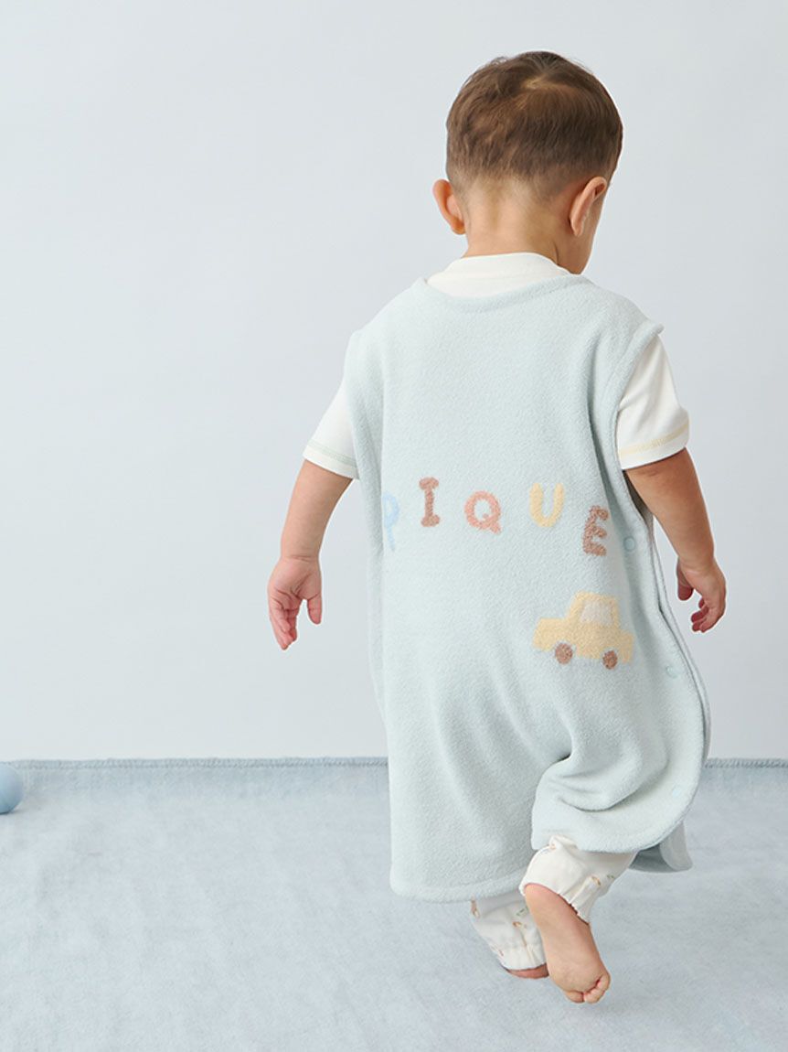 GELATO PIQUE KIDS & BABY「【BABY】エアリーモコドローイングベアスリーパー」|その他ベビー用品|