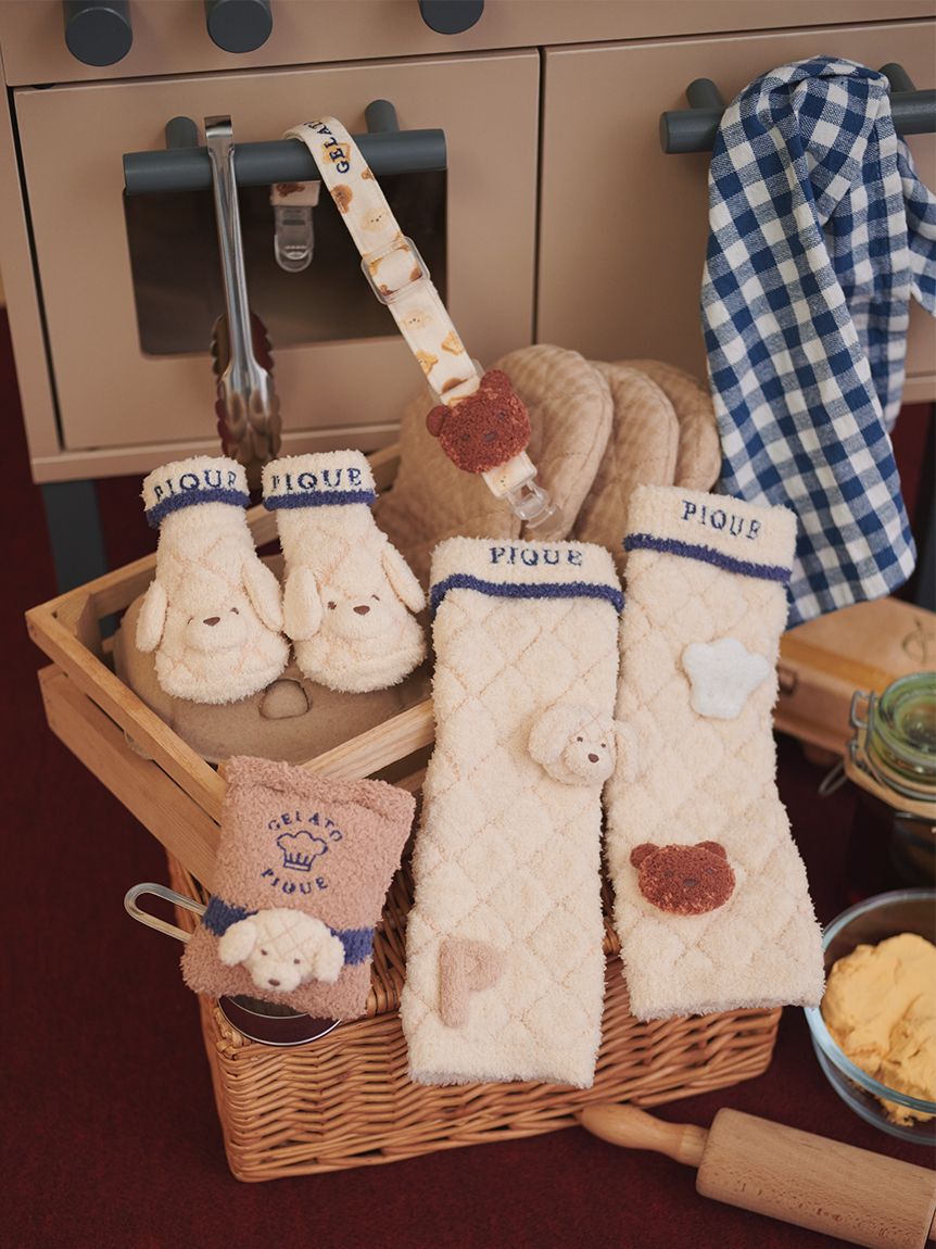 GELATO PIQUE KIDS & BABY「【BABY】エアリーモコメロンパンドッグソックス」|その他ベビー用品|