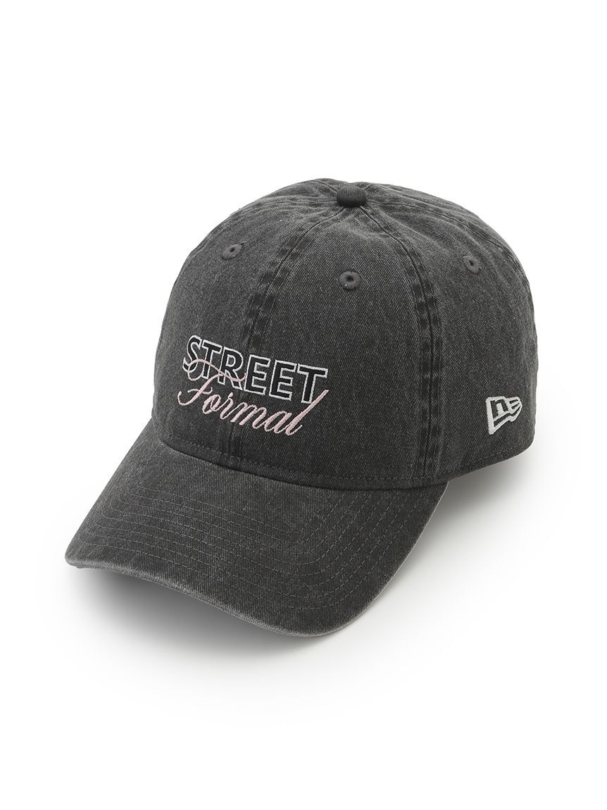 SNIDEL「【SNIDEL|NEW ERA(R)】ダブルロゴCAP」|キャップ・キャスケット|BLK
