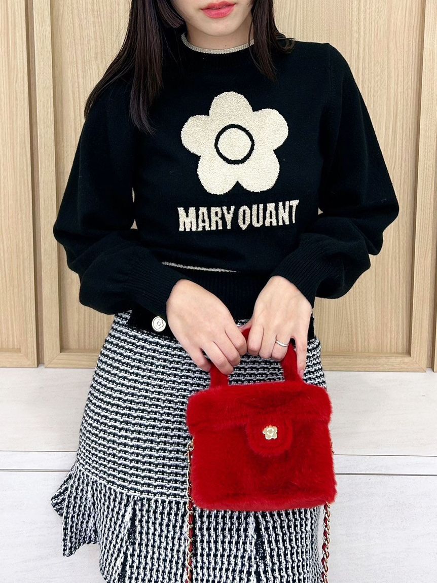 LILY BROWN「【WEB限定カラー】【LILY BROWN&times;MARY QUANT】バリエジャガードニット」|ニット・セーター|