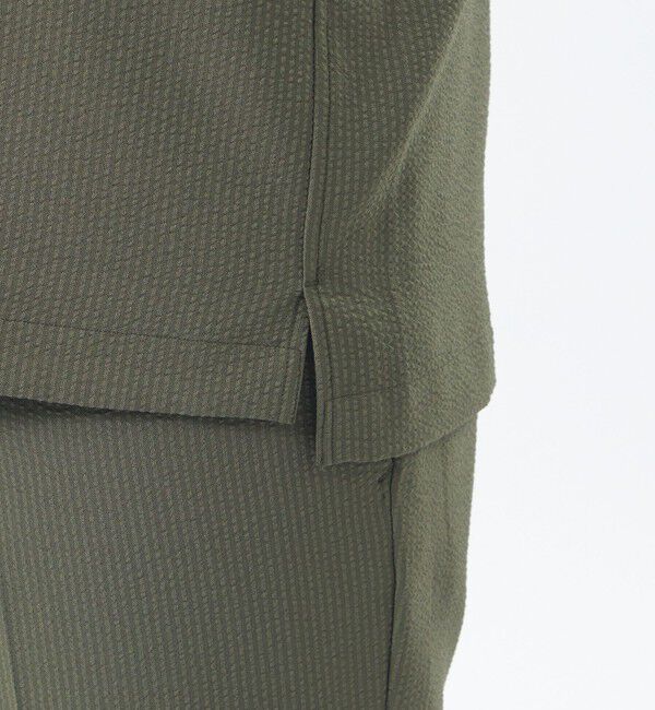 MACKINTOSH PHILOSOPHY「【WEB&一部店舗限定】トロッター スクエアボタンダウン長袖シャツ  サッカーストライプ」|シャツ・ブラウス|