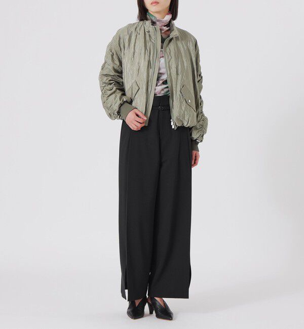  「ダブルループワイドパンツ」|その他|