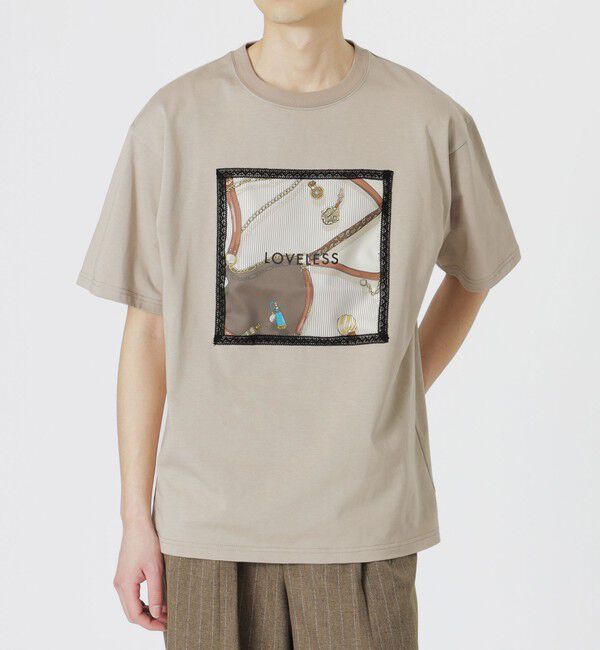  「スカーフトリミングTシャツ」|Tシャツ・カットソー|