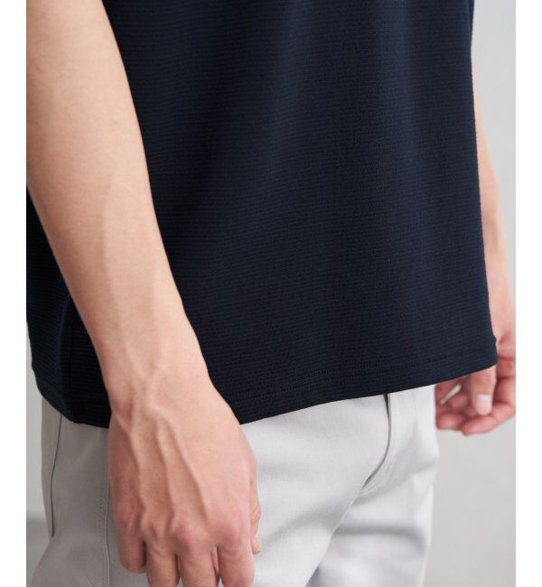 ikka「リップルパネルボーダーTシャツ」|Tシャツ・カットソー|