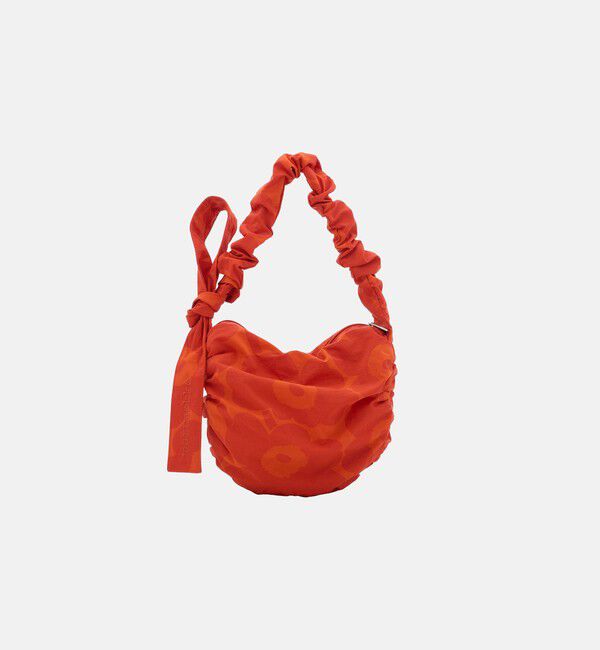 Marimekko「Utu M Unikko ショルダーバッグ」|ショルダー・メッセンジャー|ﾚｯﾄﾞ&times;ﾀﾞｰｸｵﾚﾝｼﾞ