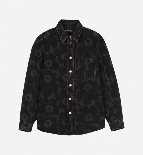 Marimekko「Maridenim Vaihe Unikko シャツ」|シャツ・ブラウス|