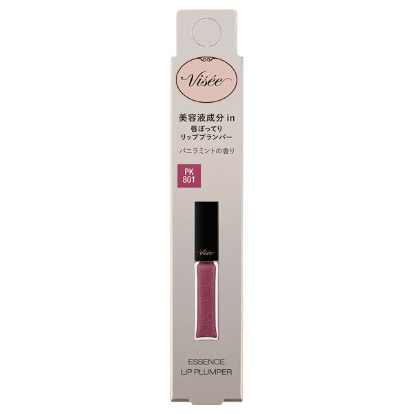 Visee「ヴィセ エッセンス リッププランパー PK801 モーヴピンク バニラミント (5.5mL)」|リップメイク|