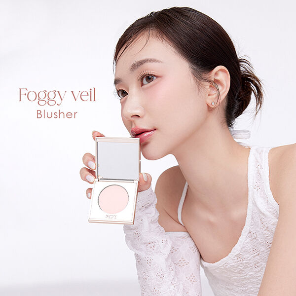  「SELVE フォギーヴェールブラッシャー 02 バレリーナ 本体 (4g)」|チーク|