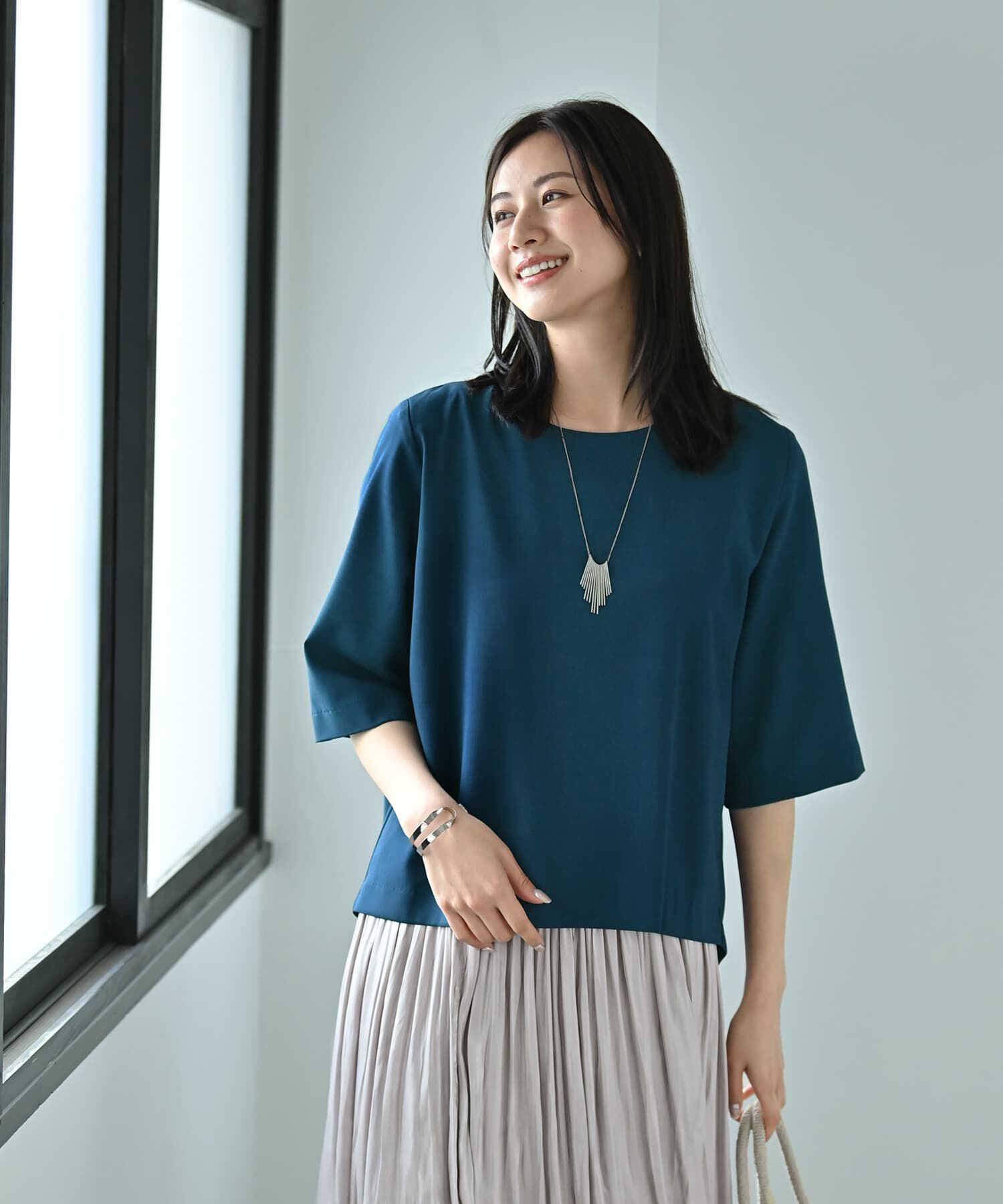 STYLE DELI「【Kana Oyama&times;BLK001】セットアップトップス／DELI size」|シャツ・ブラウス|