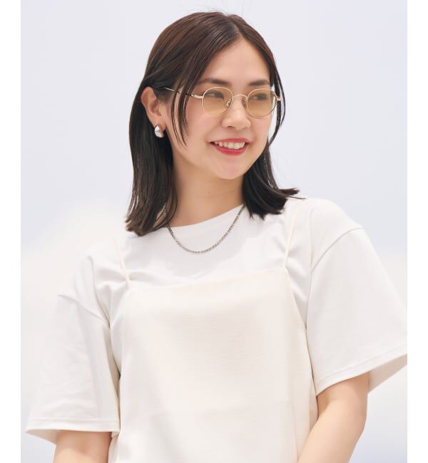  「TREND SUNGLASSES ボストン型 サングラス | 」|サングラス|ゴールド