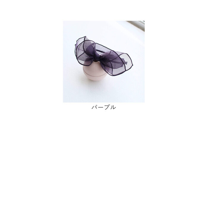 BACKYARD FAMILY「Rora カチューシャ 通販 リボン チュール 48382102 髪飾り ヘッドドレス 子供」|その他|