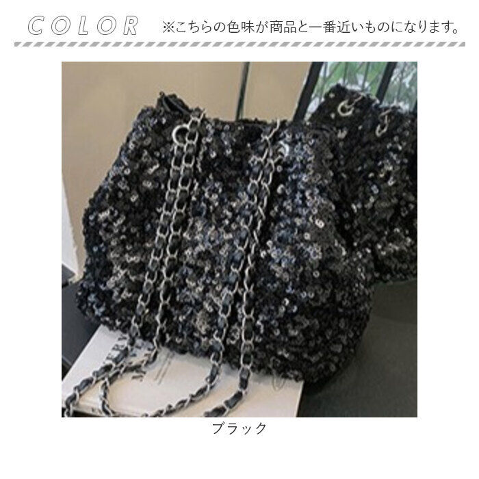 BACKYARD FAMILY「スパンコール バッグ 通販 パーティバッグ トートバッグ 2way 斜めがけ スパンコールバック」|ショルダー・メッセンジャー|