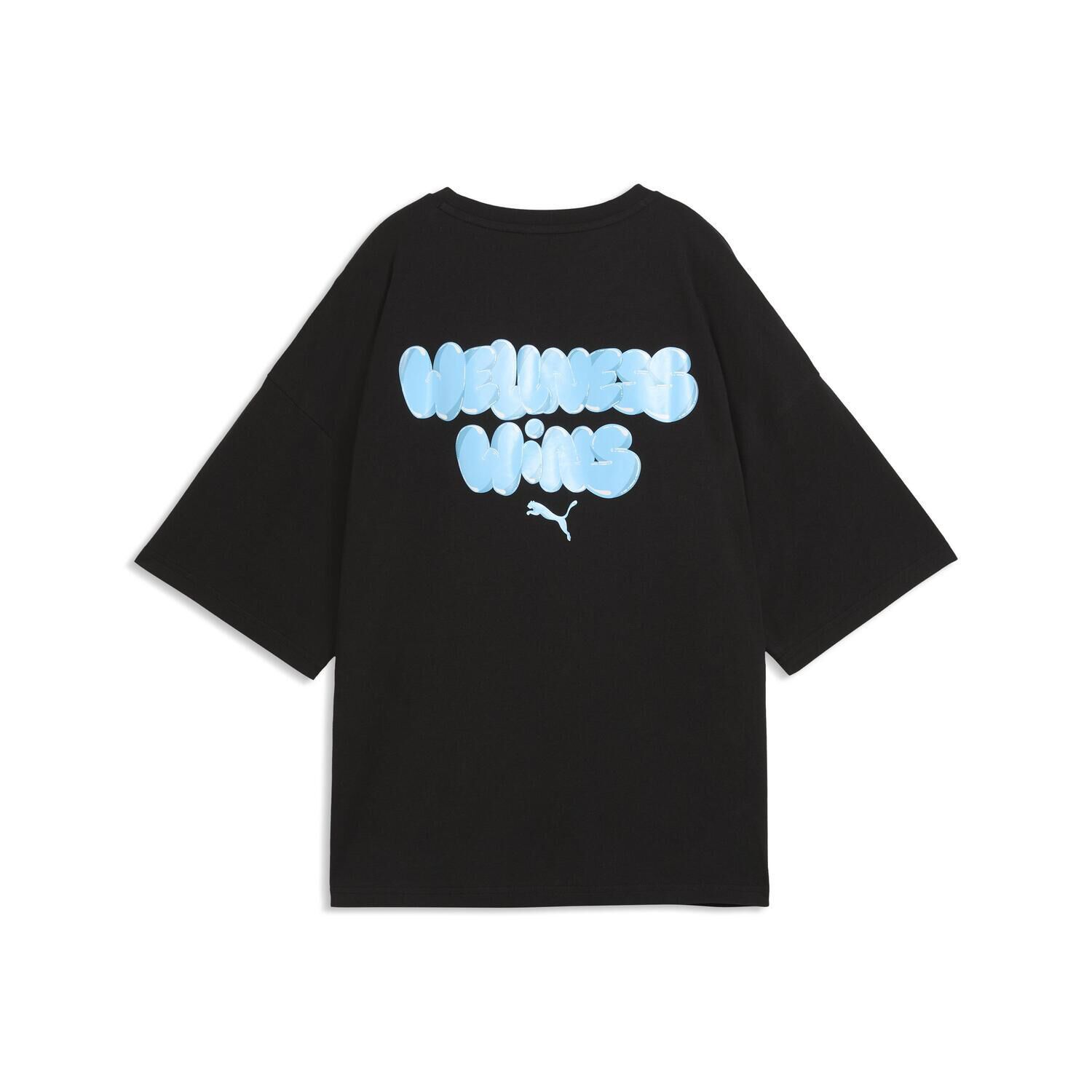 PUMA「【PUMA ｳｪｱ】W GRAPHICS BUBBLEOVERSIZED TEE」|Tシャツ・カットソー|